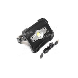 FL-1002W Прожектор акумуляторний світлодіодний 10W з POWERBANK 5000 mAh (вихід USB 5V), IP65(СТАНДАРТ) фото від Мотор-Агро Харкі