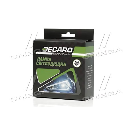 DEC-6500H1NF Лампа світлодіодна H1 LED 6500K 12V NF DECARO фото від Мотор-Агро Харків Україна