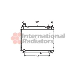 53002233 Радіатор охолодження TOYOTA HI-ACE 96 06 (вир-во Van Wezel) фото від Мотор-Агро Харків Україна