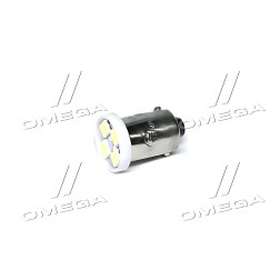 tmp-41T8-12V-4SMD Лампа LED габарит, підсвічування панелі приладів T8-03 (4LED) BA9S білий конус 12V TEMPEST фото від Мотор-Агро