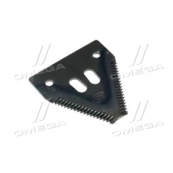 420100045/RM Сегмент ножа жатки JD600, 80х76х3 d 6мм. середня насічка, 17 зубів(AZ40032/06503530/AZ41727)(Ri.ma) фото від Мотор-