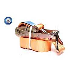 DK-3966 Стяжка вантажу, 10t. 75mm.x12m. (0.5 + 11.5) метал. ручка ДК фото від Мотор-Агро Харків Україна