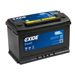 EB1000 Акумулятор 100Ah-12v Exide EXCELL (315х175х205),R,EN720 фото від Мотор-Агро Харків Україна