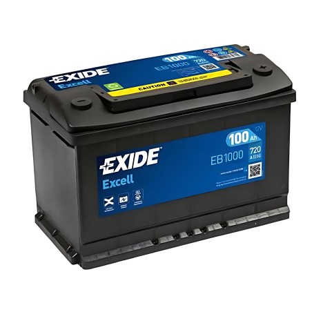 EB1000 Акумулятор 100Ah-12v Exide EXCELL (315х175х205),R,EN720 фото від Мотор-Агро Харків Україна