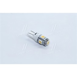 tmp-03T10-24V Лампа LED б / ц габарит і панель приладів T10-5 SMD (розмір 5050) 24 ТЕПЛА БІЛИЙ TEMPEST фото від Мотор-Агро Харкі