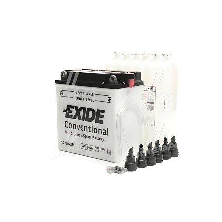 12N9-3B Акумулятор 9Ah-12v Exide (12N9-3B) (135х75х139) R, EN85 фото від Мотор-Агро Харків Україна