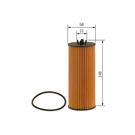 F026407237 Фільтр масляний MB 500 BlueEFFICIENCY 10-, 63 AMG 10- (вир-во BOSCH) фото від Мотор-Агро Харків Україна