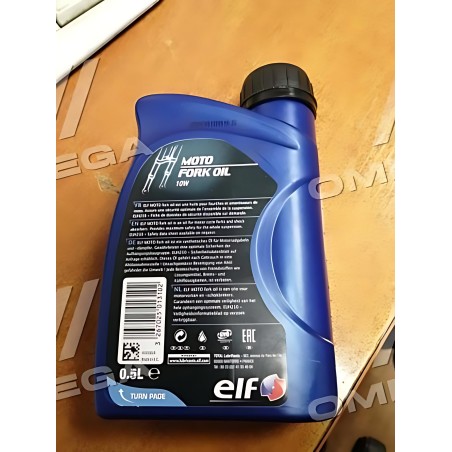 194973 Олива для вилок та амортизаторів ELF MOTO FORK OIL 10W (Каністра 0,5л) фото від Мотор-Агро Харків Україна