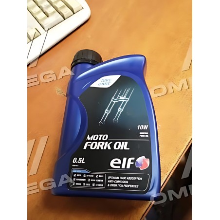194973 Олива для вилок та амортизаторів ELF MOTO FORK OIL 10W (Каністра 0,5л) фото від Мотор-Агро Харків Україна