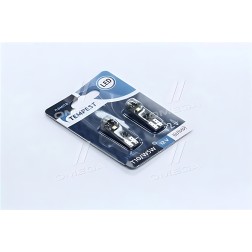 TP-211T10-12V Лампа LED б / ц габарит і панель приладів T10 доп. опору. 3SMD W5W 12V WHITE 2шт. блістер TEMPEST фото від Мотор-А