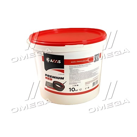 AX-3021-R10 Паста для монтажу колес PREMIUM RED з ущільнювачем бортів 10кг AXXIS фото від Мотор-Агро Харків Україна
