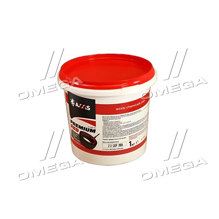 AX-3021-R1 Паста для монтажу колес PREMIUM RED з ущільнювачем бортів 1кг AXXIS фото від Мотор-Агро Харків Україна