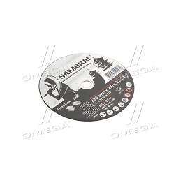 60V230 Диск відрізний по металу/нержав. сталі SAMURAI ТМ VIROK : O 230х22.23 мм, t 2.0 мм (25шт/уп)(VOREL фото від Мотор-Агро Ха