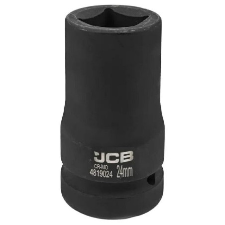 Головка ударна для футорки 1" 24 мм (4-гранна) JCB-4819024