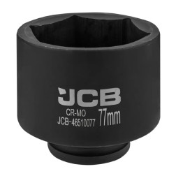 Головка торцева ударна глибока 3/4" 77 мм (6-гранна) JCB-46510077