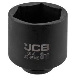 Головка торцева ударна глибока 3/4" 80 мм (6-гранна) JCB-46510080
