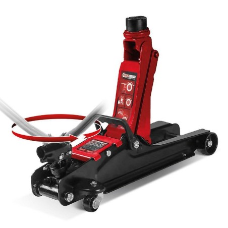 Домкрат підкатний гідравлічний 3т (85-380 мм) FORCEKRAFT FK-T820010L