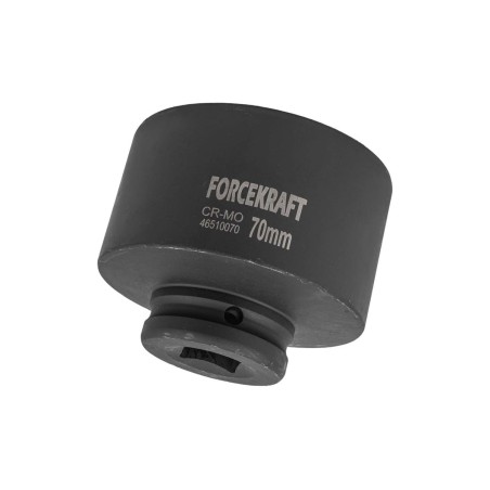 Головка ударна глибока 3/4" 70 мм (6-гр.) FORCEKRAFT FK-46510070 Головка ударна глибока 3/4" 70 мм (6-гр.) FORCEKRAFT FK-46510070