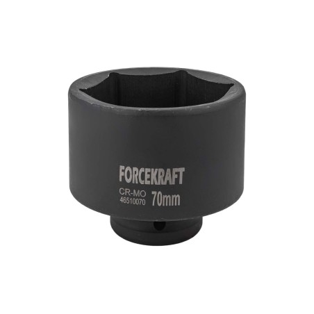 Головка ударна глибока 3/4" 70 мм (6-гр.) FORCEKRAFT FK-46510070 Головка ударна глибока 3/4" 70 мм (6-гр.) FORCEKRAFT FK-46510070