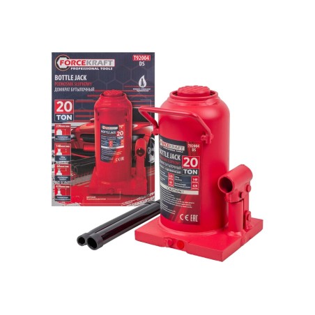 Домкрат пляшковий 20т FORCEKRAFT FK-T92004 Домкрат пляшковий 20т FORCEKRAFT FK-T92004