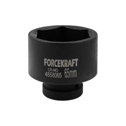 Головка торцева ударна 1" 65 мм (6-гр.) FORCEKRAFT FK-4858065