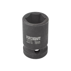 Головка торцева ударна 1/2" 16 мм (6-гр.) FORCEKRAFT FK-44516