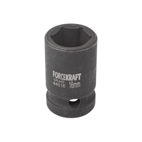 Головка торцева ударна 1/2" 16 мм (6-гр.) FORCEKRAFT FK-44516