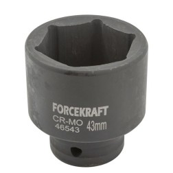 Головка торцева ударна 3/4" 43 мм (6-гр.) FORCEKRAFT FK-46543
