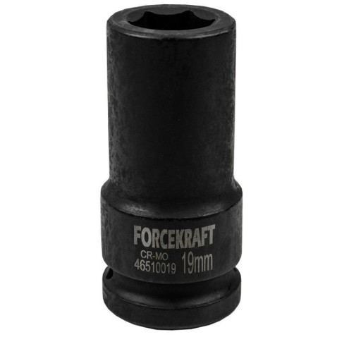 Головка торцева ударна глибока 3/4" 19 мм (6-гр.) FORCEKRAFT FK-46510019