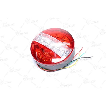 TP 56-12-70 Ліхтар задній круглий LED білий без світла заднього ходу 24v (TEMPEST) фото від Мотор-Агро Харків Україна