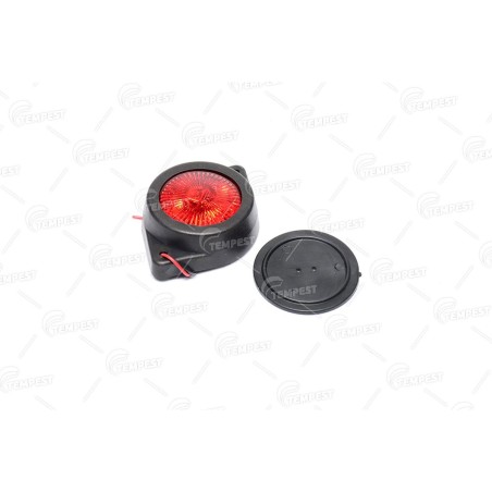 TP02-57-072 Фонарь габаритный 24V LED красный (таблетка) (TEMPEST)(шт.) від Мотор-Агро Харків Україна