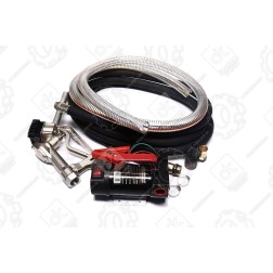 DK8011-12V Насос палив./перекач., помповий, 12В пістолет з вбудованим лічильником ДК фото від Мотор-Агро Харків Україна