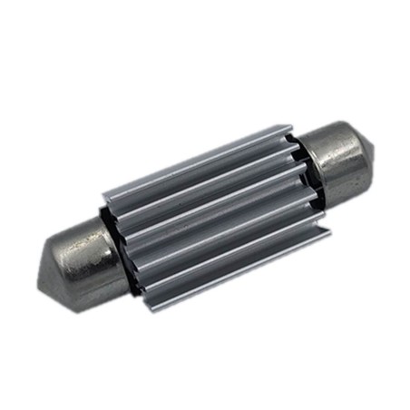 Лампа LED софітна SV8.5 2,2W 12V 3 - діода D-13 mm L-39mm. (уп. 50 шт)