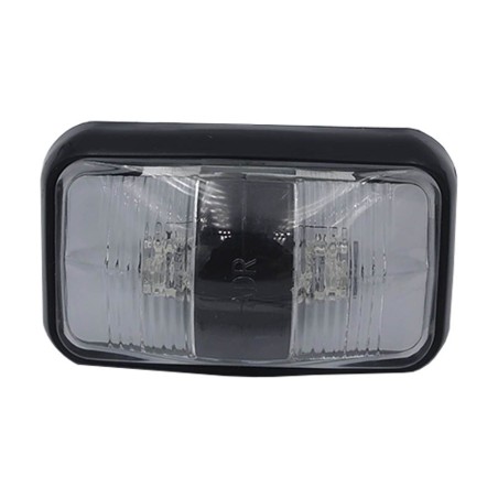 Ліхтар габаритний LED червон FG-403 прямокут 0,43W 12-24V 2 діода L-58 mm P-36 mm (уп. 10 шт)