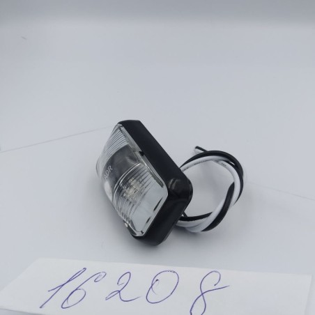 Ліхтар габаритний LED червон FG-403 прямокут 0,43W 12-24V 2 діода L-58 mm P-36 mm (уп. 10 шт)